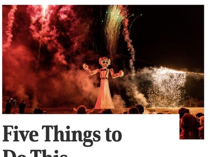 Screenshot of the New Mexico Magazine article